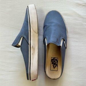 Navy Blue Vans Mule